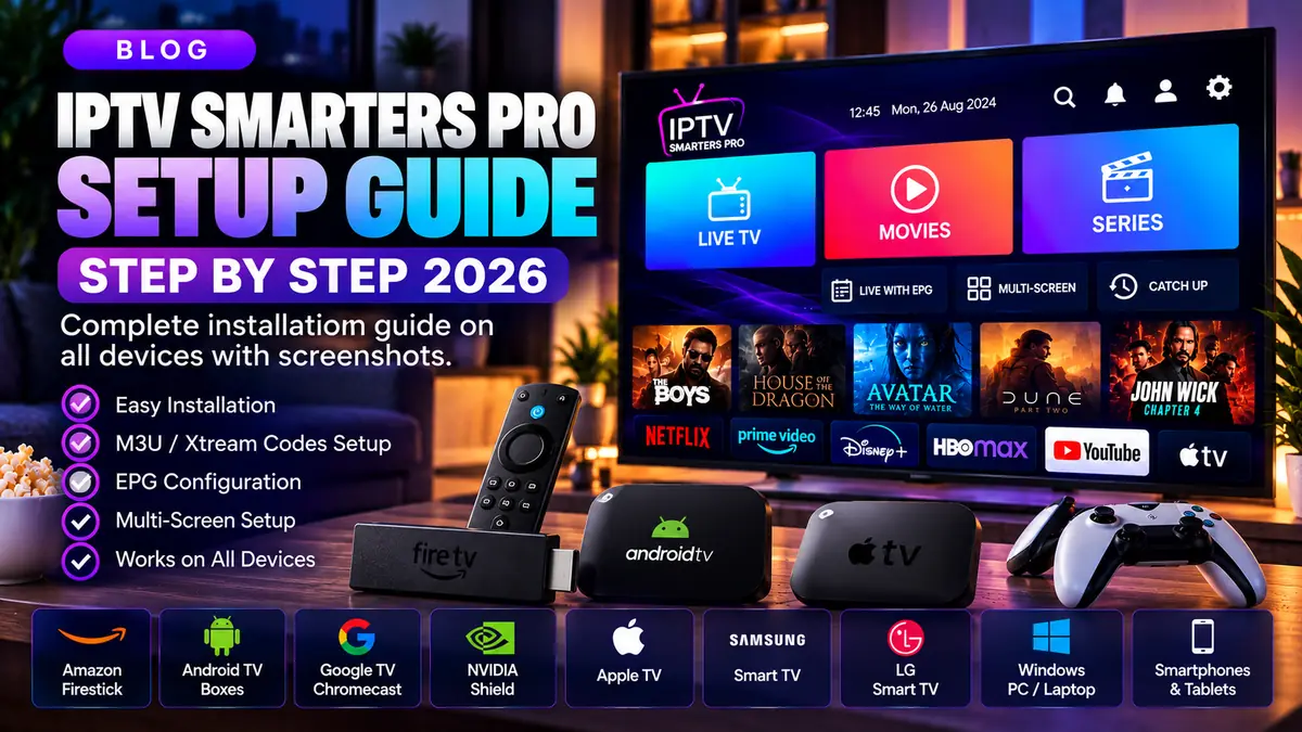 IPTV Smarters Pro in 2026: Safe Download, Setup and Account Checklist